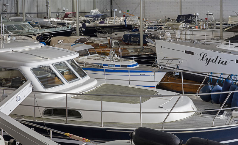 Winterberging bij Jachthaven Friese Hoek Lemmer